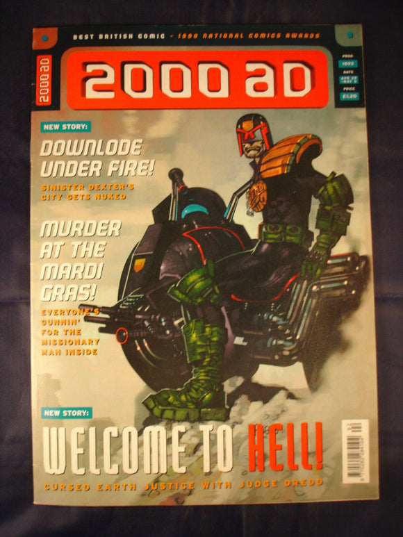 2000AD comic - Prog 1092