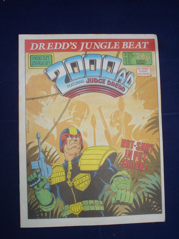2000AD Comic - Prog 537  - (P1)