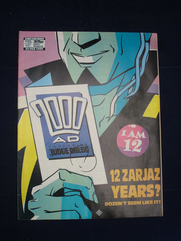 2000AD Comic - Prog 615  - (P1)