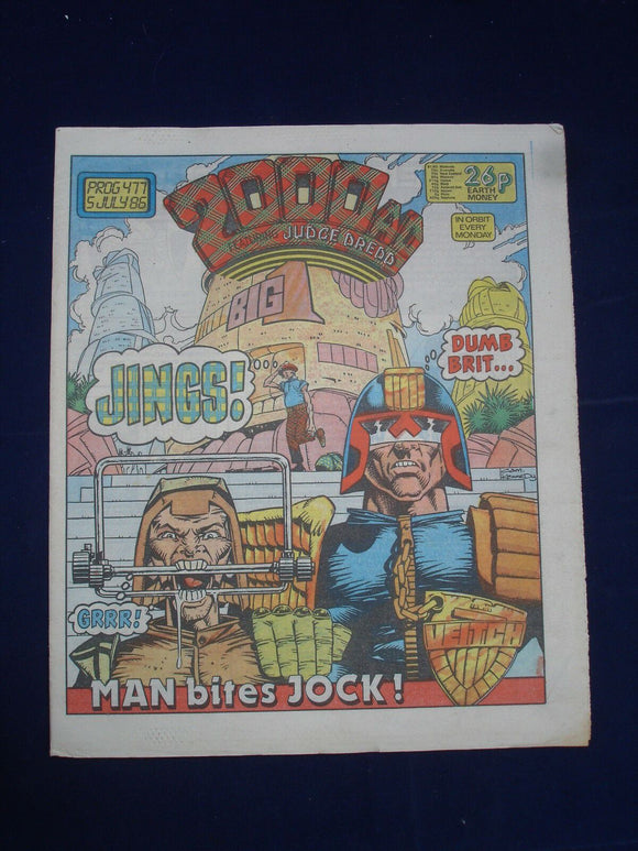 2000AD Comic - Prog 477  - (P1)