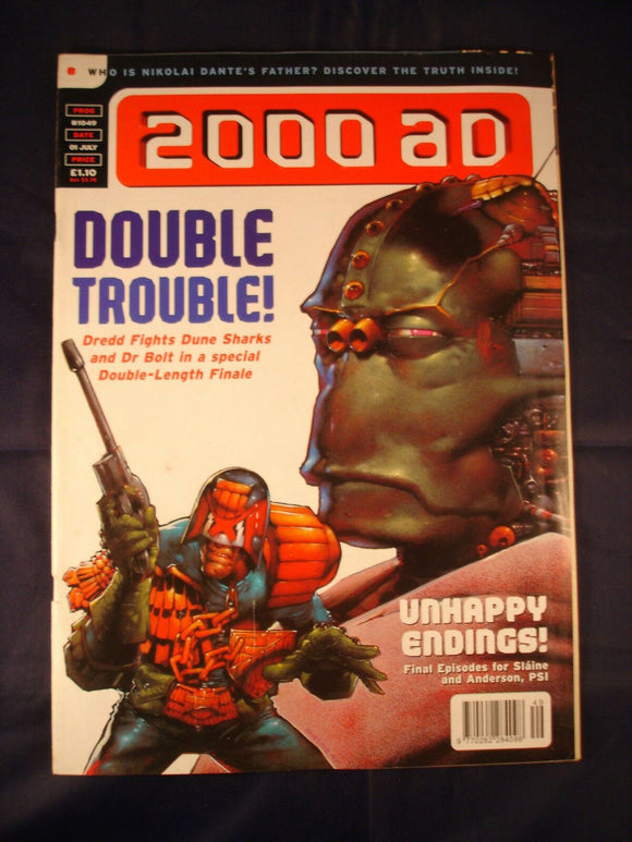 2000AD comic - Prog 1049