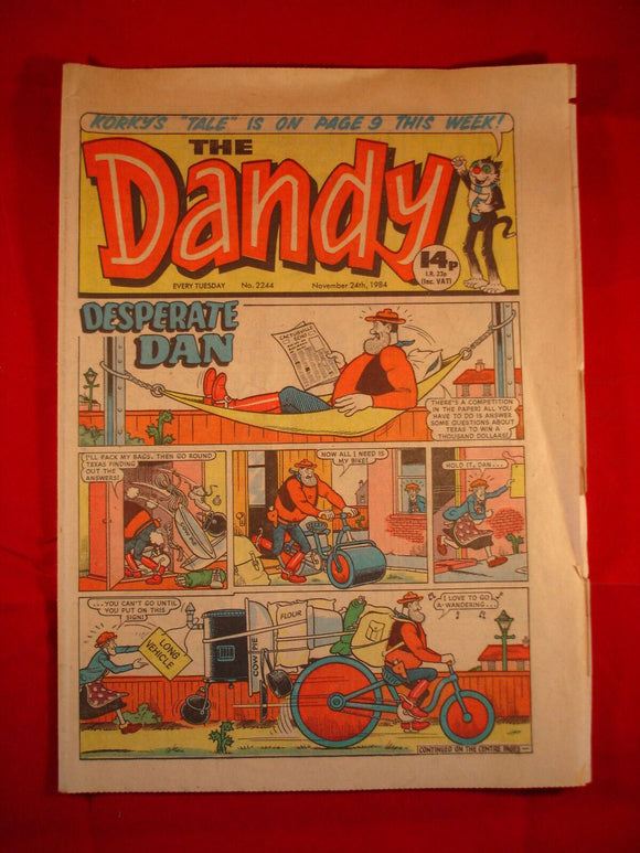 Dandy Comic - # 2244 - November 24th 1984