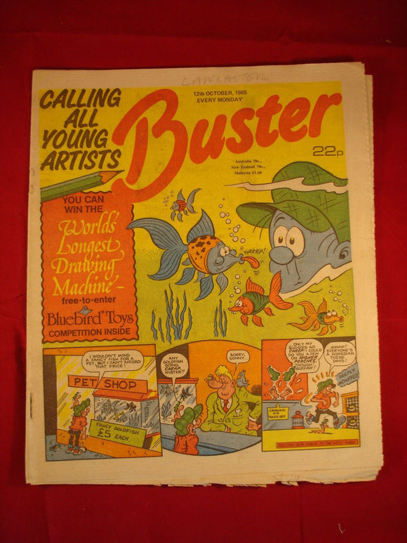 The Buster Comic - 12th October 1985