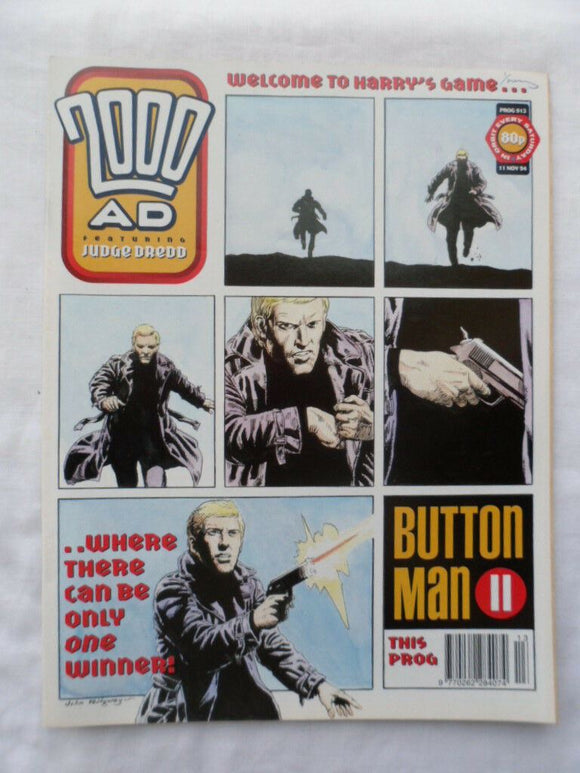 2000AD British Comic - Prog 913