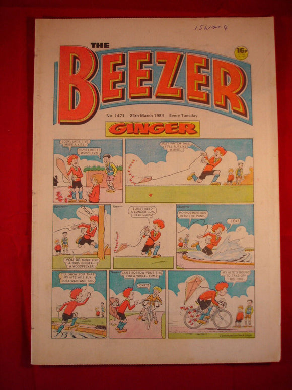 Beezer Comic - 1471 - 24th March 1984
