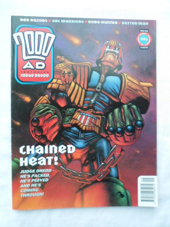 2000AD British Comic - Prog 909