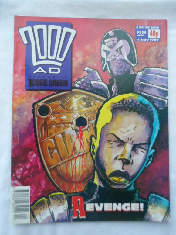 2000AD British Comic - Prog 651