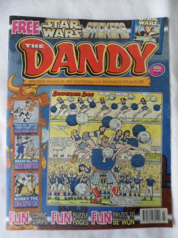 Dandy British Comic # 3159 - 8 June 2002