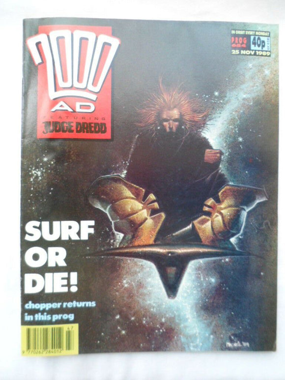 2000AD British Comic - Prog 654