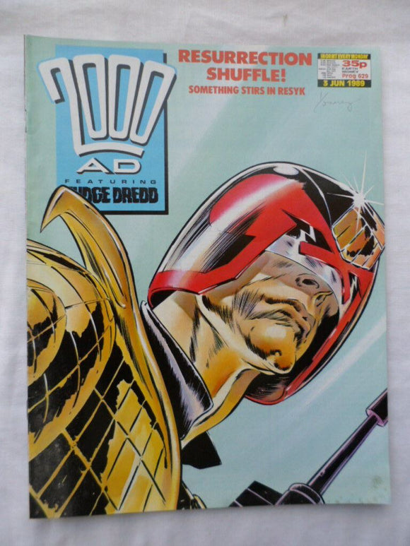 2000AD British Comic - Prog 629