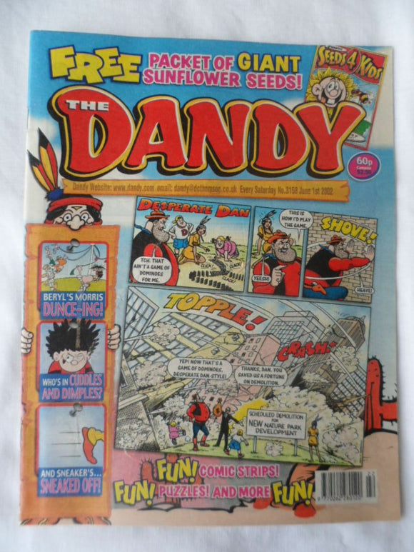 Dandy British Comic # 3158 - 1 June 2002