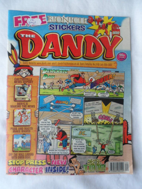 Dandy British Comic # 3165 - 20 July 2002