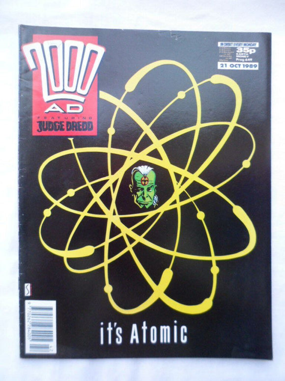 2000AD British Comic - Prog 649