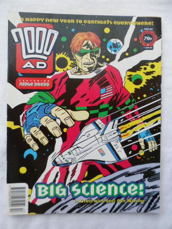 2000AD British Comic - Prog 868