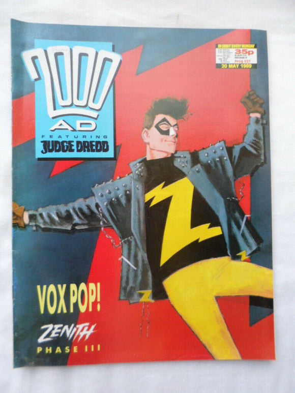 2000AD British Comic - Prog 627