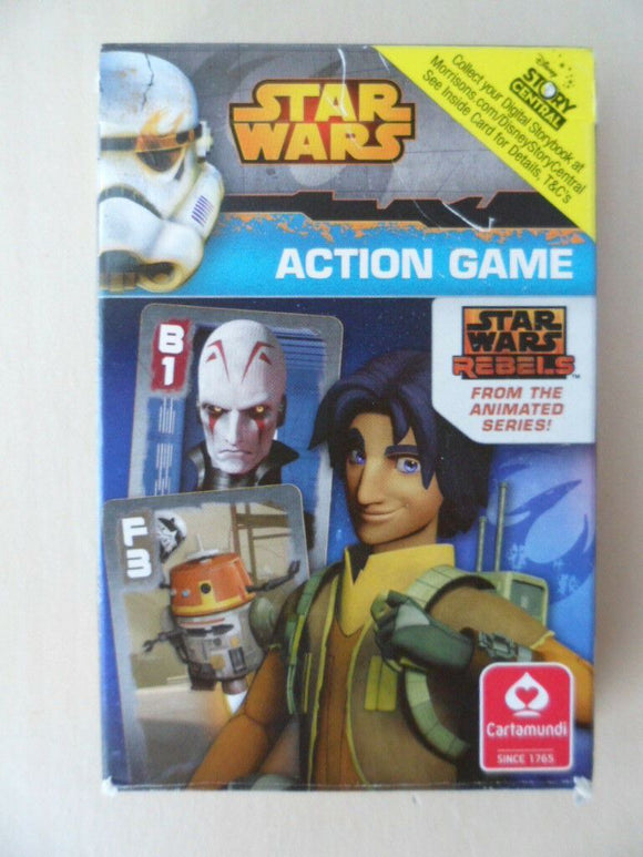 STAR WARS REBELS ACTION CARD GAME - new sealed