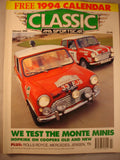 Classic and Sports car magazine - February 1994 - Monte Carlo Mini Coopers