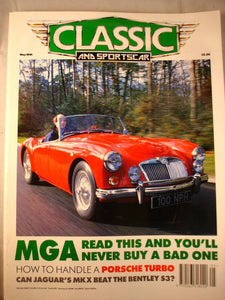 Classic and Sports car magazine - May 1991 - MG MGA