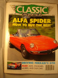 Classic and Sports car magazine - September 1993 - Alfa Spider