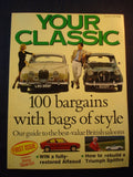 Your Classic - September 1989 - Triumph Spitfire - British Saloons