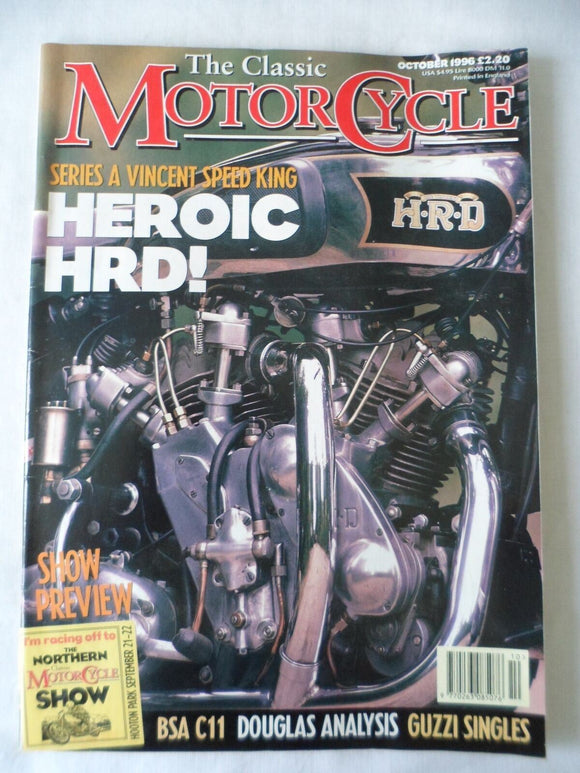 The Classic Motorcycle - October 1998 - HRD - BSA - Douglas - Guzzi