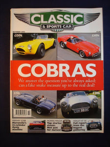 Classic and Sports car - October 2002 -  Cobras