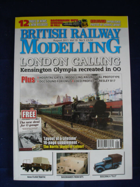 1 - BRM  British Railway Modelling - August 2011 - Building a ''Tilly''