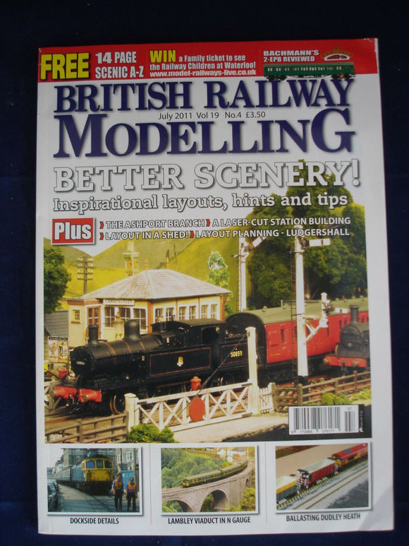 1 - BRM  British Railway Modelling - July 2011 - Better scenery -Dockside detail