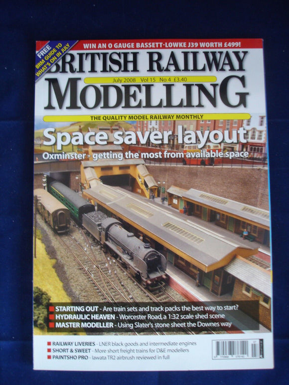 1 - BRM  British Railway Modelling - July 2008 - Space saver layout