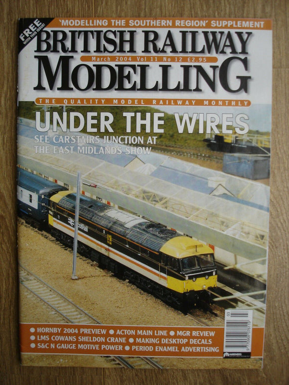1 - BRM  British Railway Modelling - March 2004 - Make desktop decals