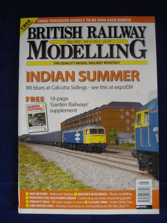 1 - BRM  British Railway Modelling - May 2005 - Indian Summer