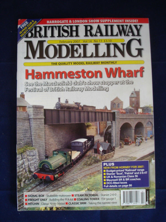 1 - BRM  British Railway Modelling - February 2007 - Hammeston Wharf