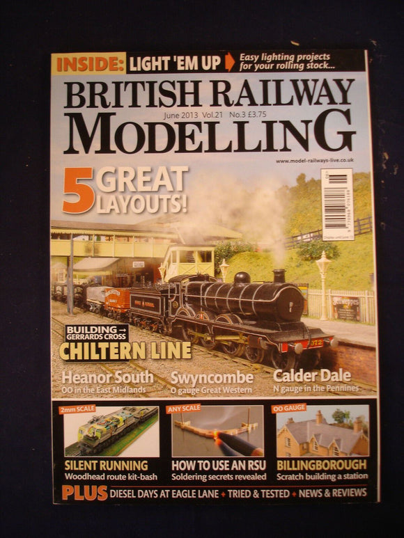 2 - BRM - British Railway modelling - June 2013 - Scratchbuilding a station