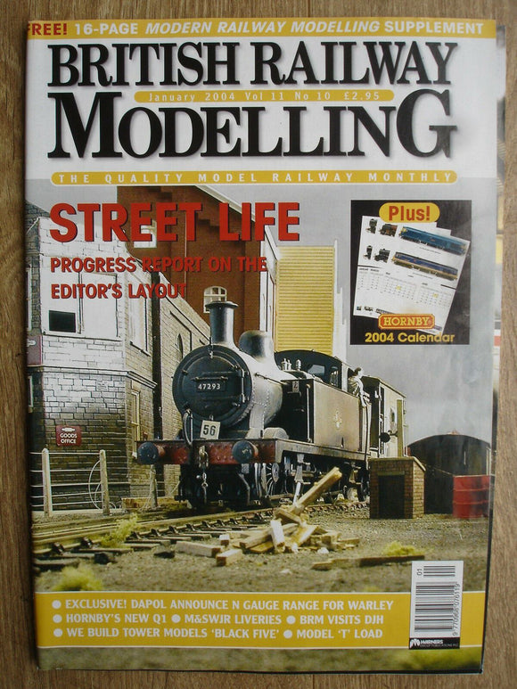 1 - BRM  British Railway Modelling - January 2004 - M & SWJR Liveries