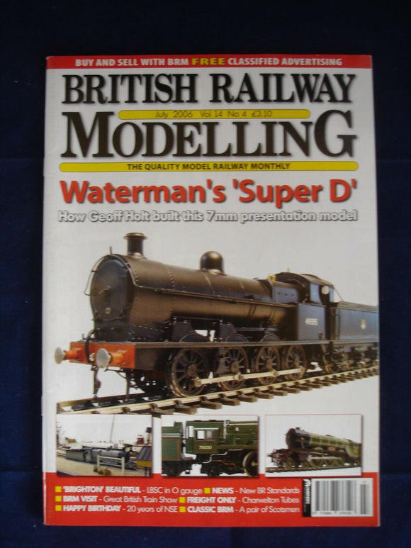 1 - BRM  British Railway Modelling - July 2006 - Charwelton - LBSC in O