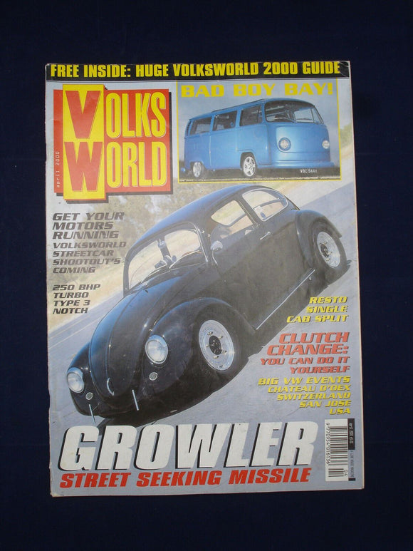 1 - Volksworld VW Magazine - April 2000 - DIY clutch swop