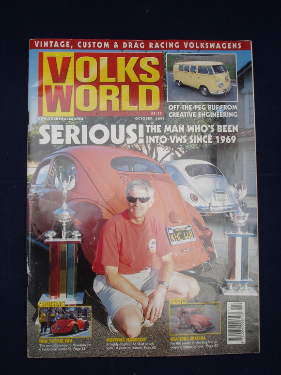1 - Volksworld VW Magazine - Oct 2001 - Oval - Bus - Run to the sun