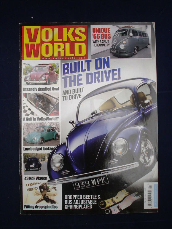 1 - Volksworld VW Magazine - July 2010 - fitting drop spindles - '66 bus