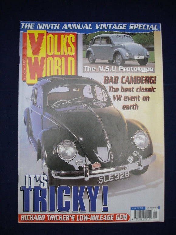 1 - Volksworld VW Magazine - Oct 1999 - Oval window