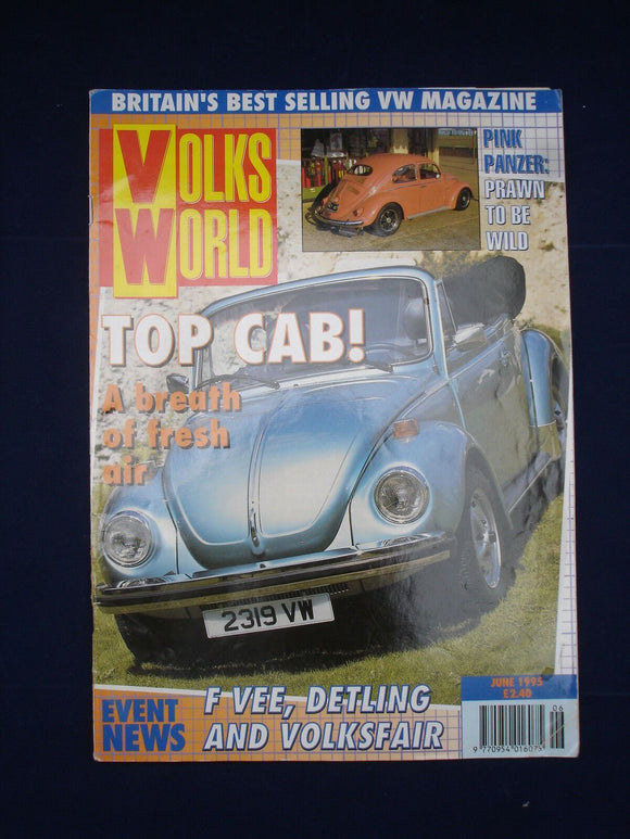 1 - Volksworld VW Magazine - June 1995 - Top cabriolet