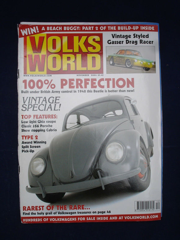 1 - Volksworld VW Magazine - Nov 2004 - Vintage special - type 2 split screen