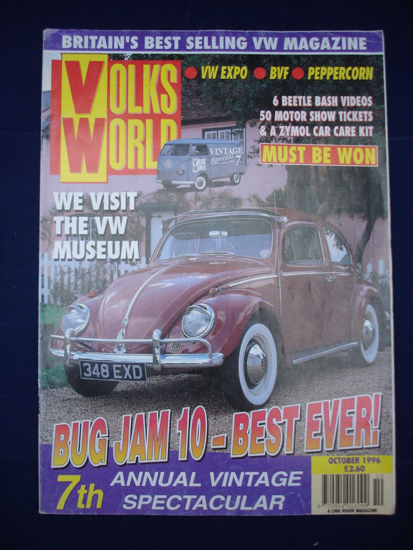 1 - Volksworld VW Magazine - Oct 1996 - Vw Museum