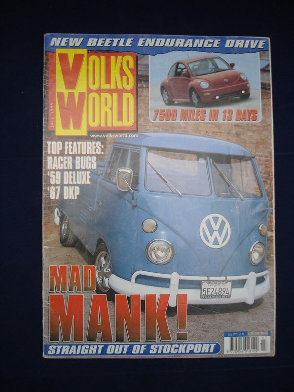 1 - Volksworld VW Magazine - July 1999 - Single cab - Racer bugs