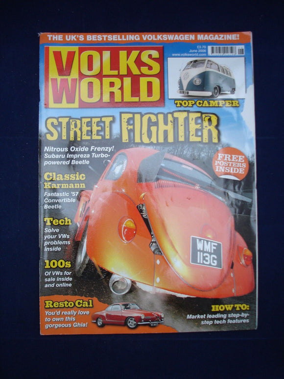 1 - Volksworld VW Magazine - June 2006 - Top camper - Karmann -