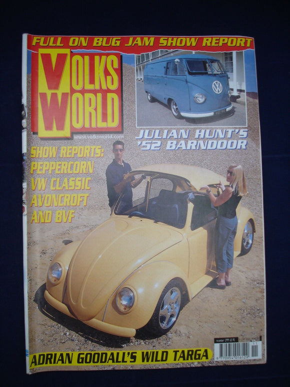 1 - Volksworld VW Magazine - Nov 1999 - '52 Barndoor