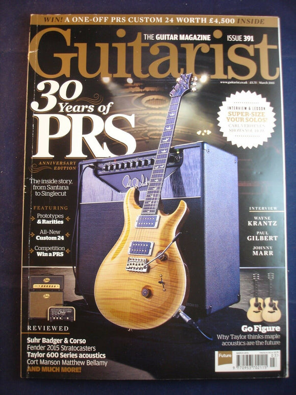 Guitarist - Issue 391 - 30 years of PRS