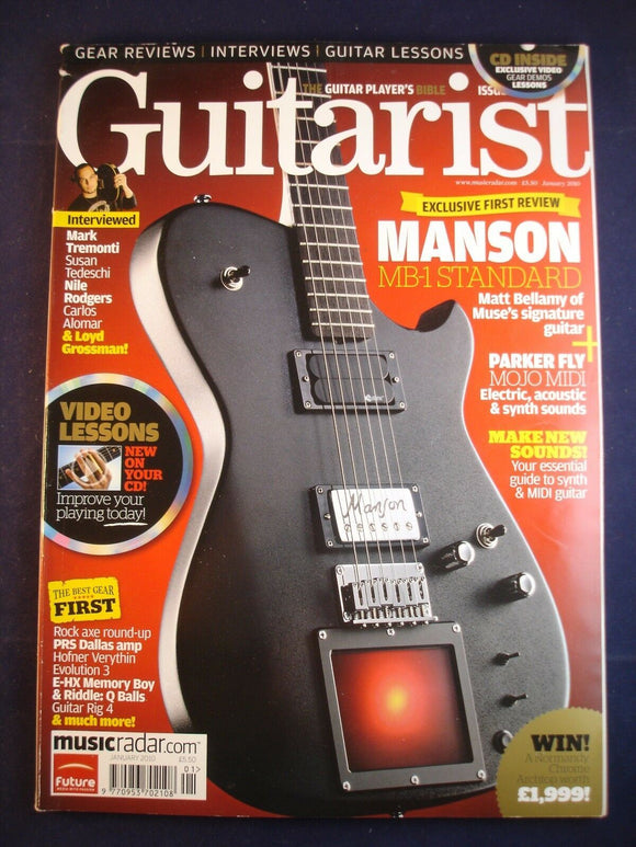 Guitarist - Issue 324 - Manson MB 1 - Mark Tremonti