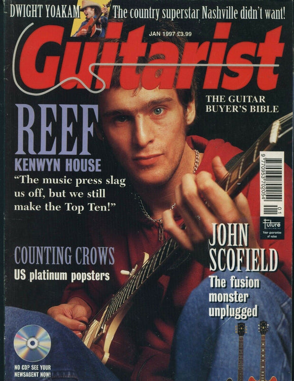Guitarist magazine - January 1997 - Reef - John Scofield