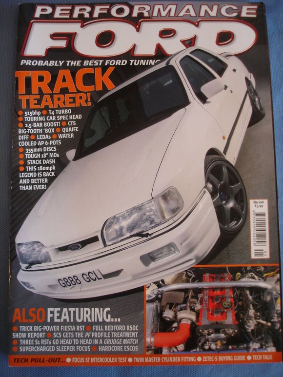 Performance Ford mag - May - Zetec S guide - Focus st intercooler test - Cossie