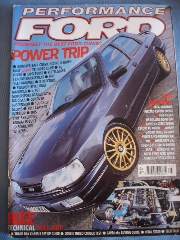 Performance Ford Mag 2004 - May - Capri 280 guide - Escos - Xr2